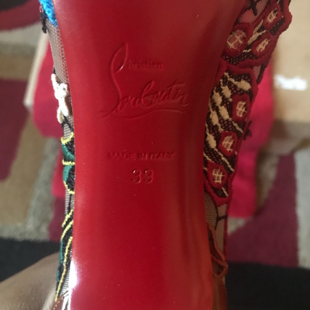 ❌SOLD ON EBAY❌Christian Louboutin butterfly lace - Picture 7 of 8